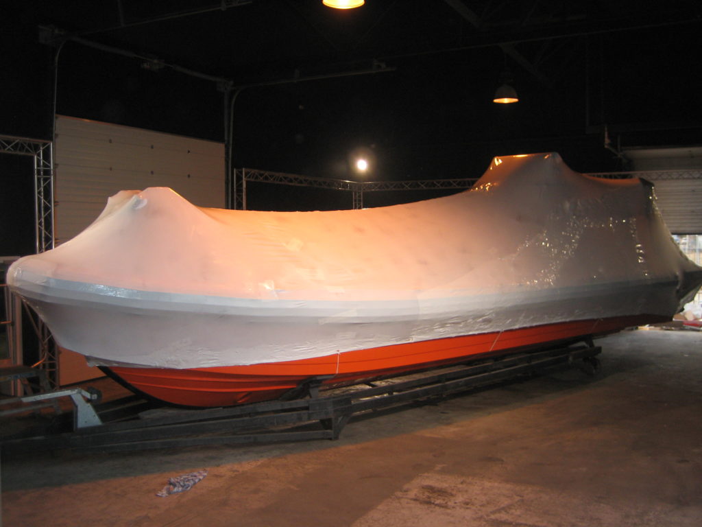 Boat shrink wrap